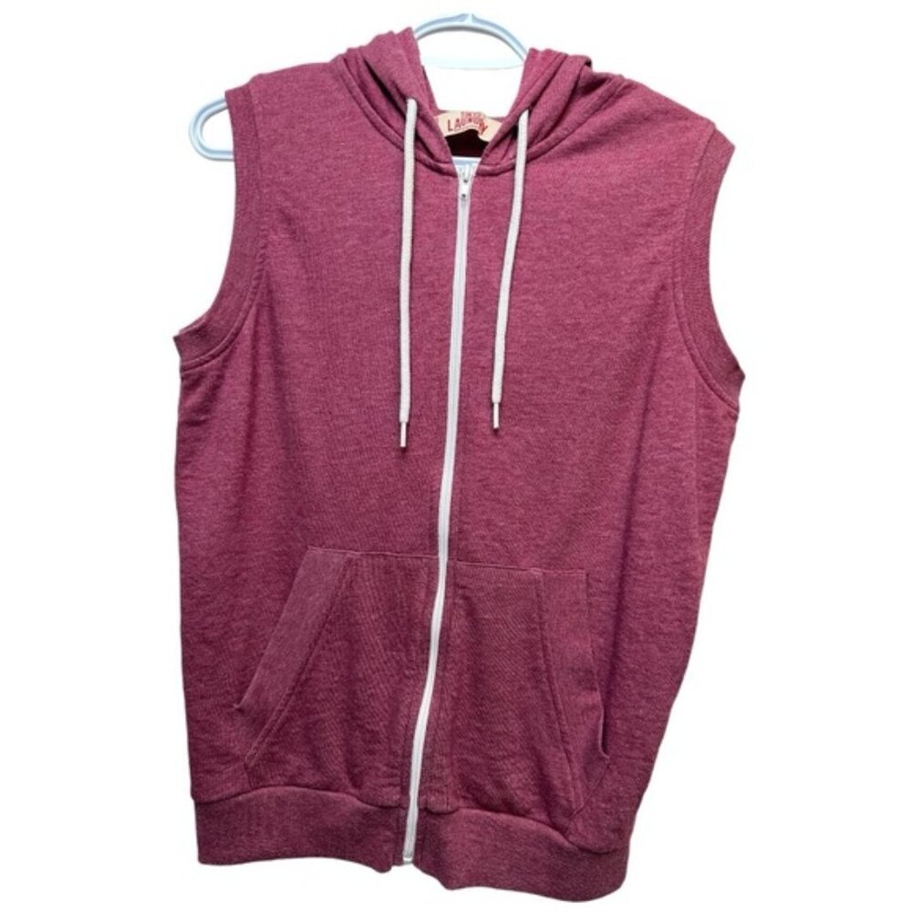 Sleeveless Hoodie sz S